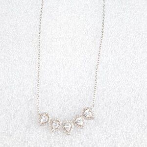 Oval Halo Necklace